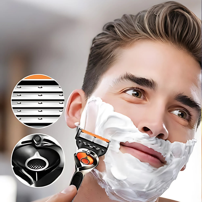 PrecisionRazor™ - Precyzyjna maszynka do golenia z systemem quick-release
