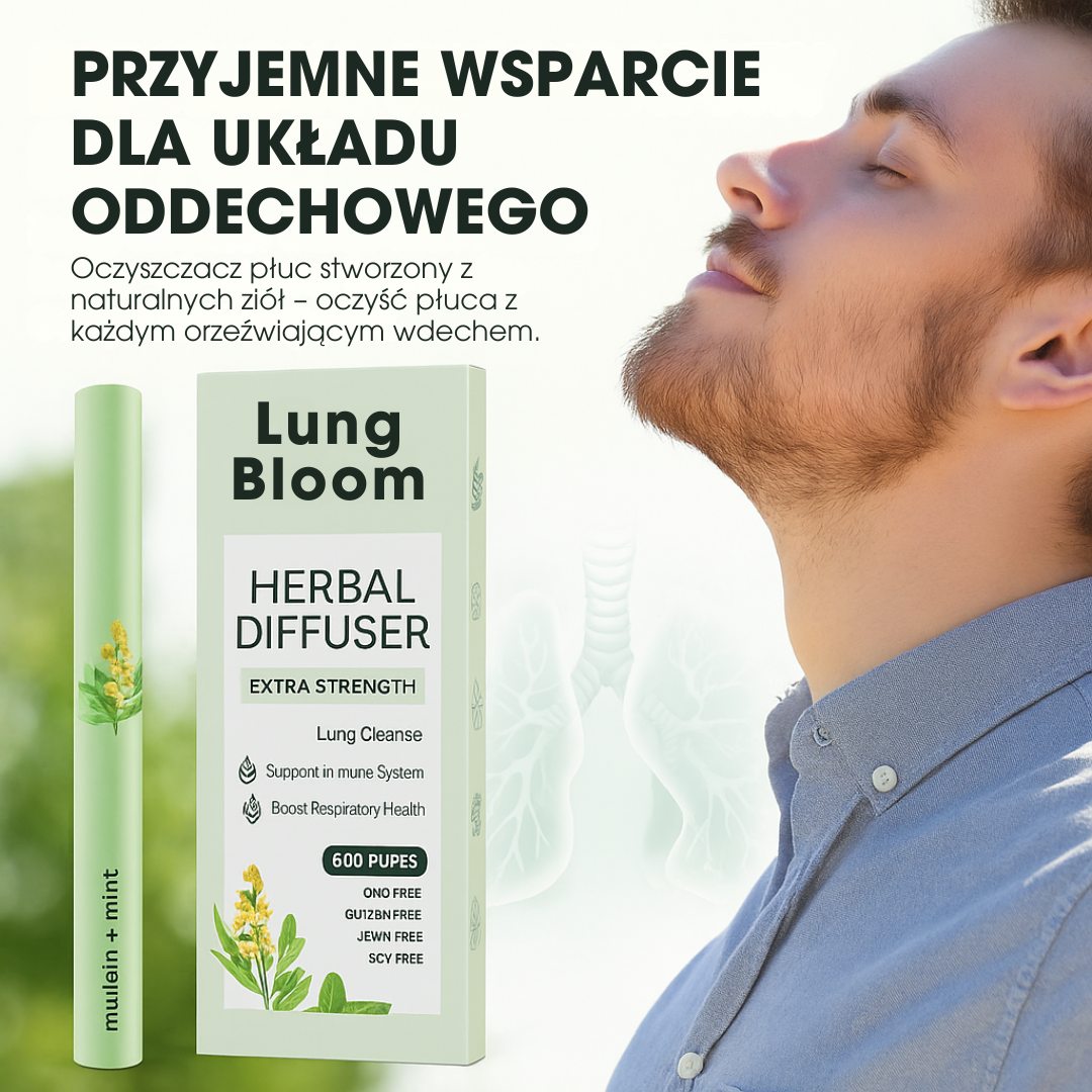 LungBloom™ – Ziołowy dyfuzor roślinny - 1+1 GRATIS