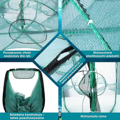 SmartCatch™ - Automatyczna składana sieć–pułapka na ryby