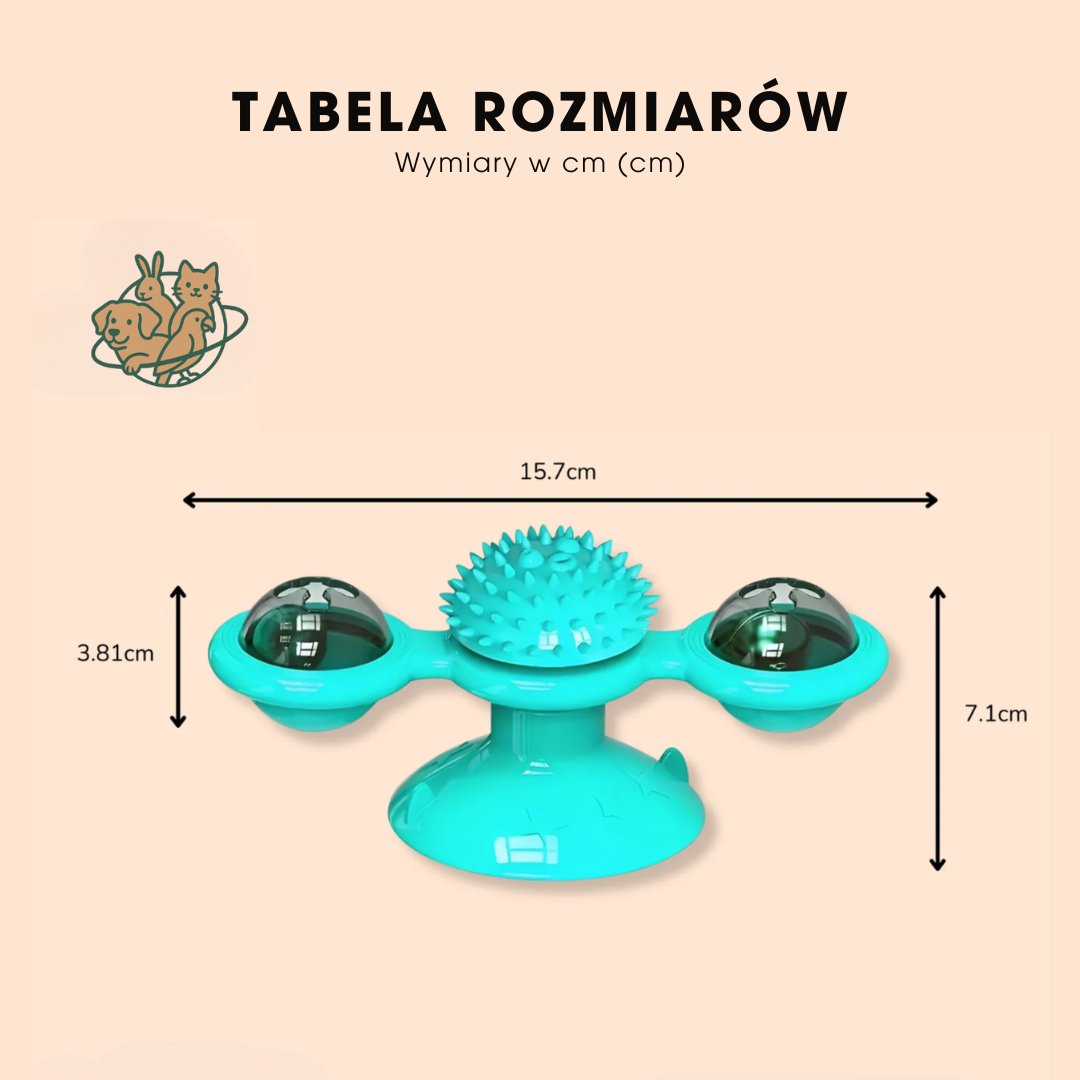 MeowSpin™ - Obrotowe koło dla kota