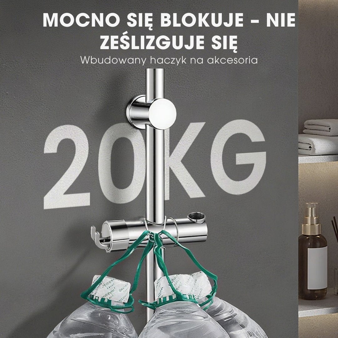 ShowerGrip™ - Uchwyt prysznicowy – montaż w 3 sekundy, bez wiercenia