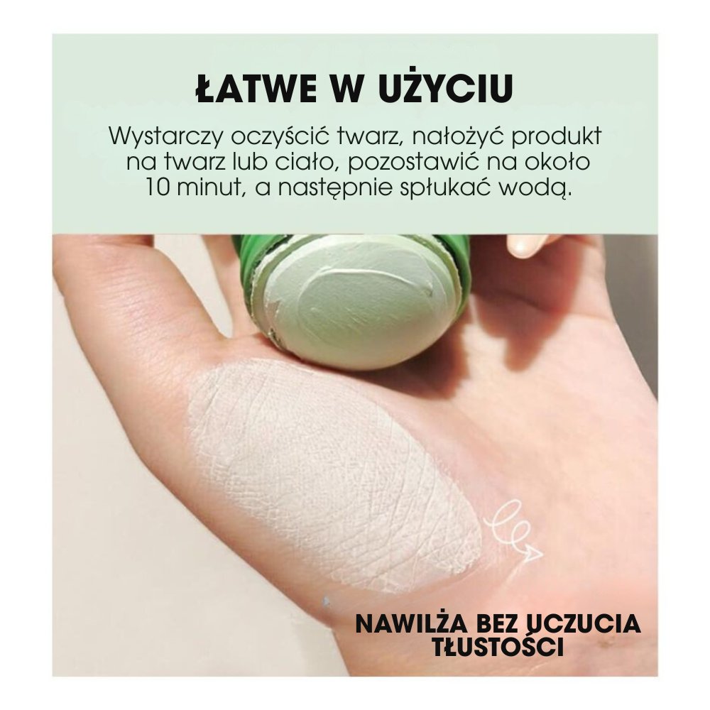 TeaMask® - Głęboko oczyszczająca maska z zieloną herbatą - 1+1 GRATIS