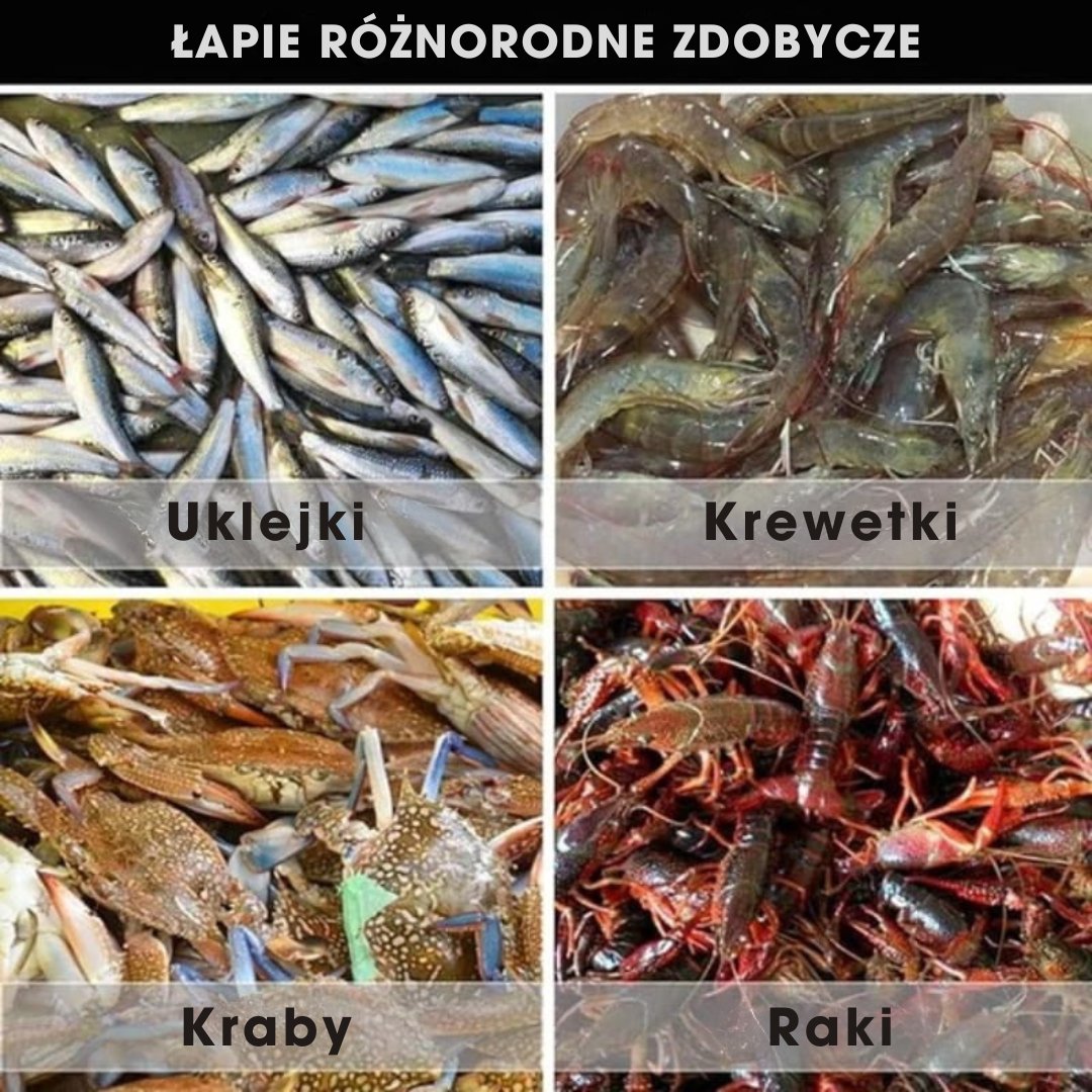 SmartCatch™ - Automatyczna składana sieć–pułapka na ryby