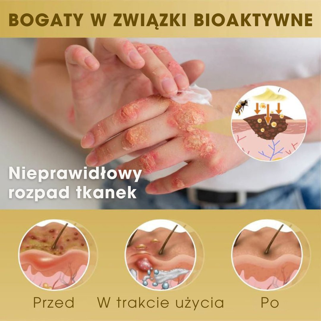 Mellifera Venom™ - Krem naprawczy z jadem pszczelim - 1+1 GRATIS