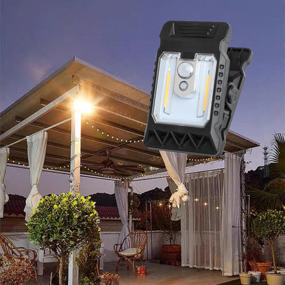LumoClip™ - Solarna lampa clip z czujnikiem ruchu